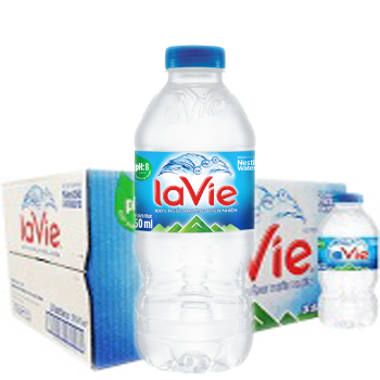 Nước suối LaVie 350ml (Thùng 24 chai)