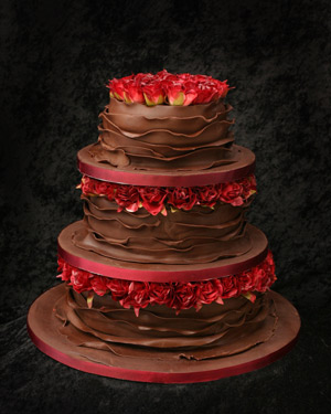 Chocolate Wedding Cake