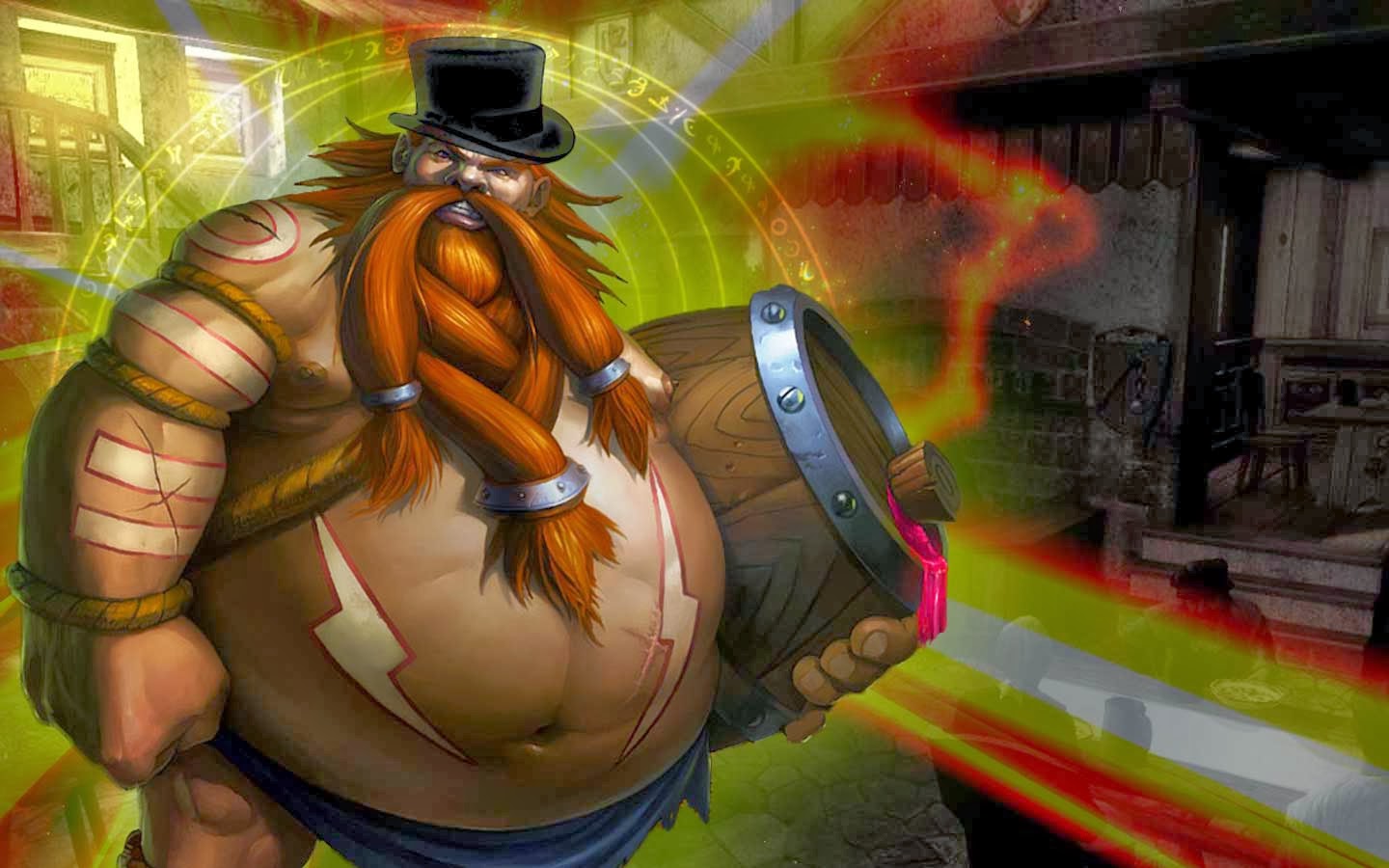 Gragas League of Legends Wallpaper