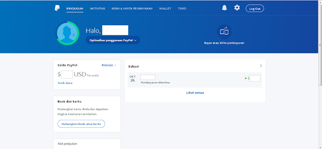 DOWNGRADE PAYPAL BISNIS KE PAYPAL PRIBADI