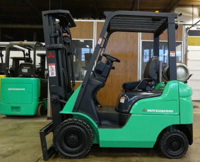 Xe nâng Mitsubishi LPG forklift