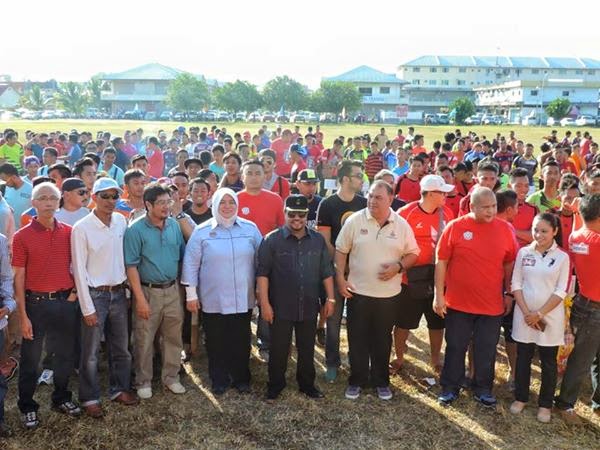 Kejohanan Bolasepak 9 Sebelah (Tertutup) Piala Pemuda UMNO & Pelancaran Produk terbaru TM Go