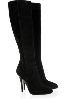 Corrine suede knee boots