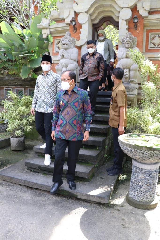 Suksesi Rakernas APKASI, Bupati Muratara Sambangi Gubernur Bali