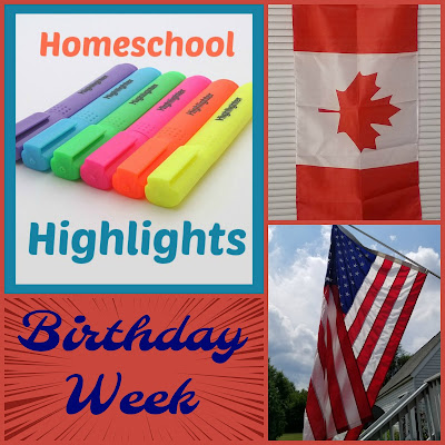 Homeschool Highlights - Birthday Week on Homeschool Coffee Break @ kympossibleblog.blogspot.com