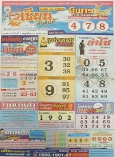 Thai Lottery 3up Sure Number Tips For 01-11-2018