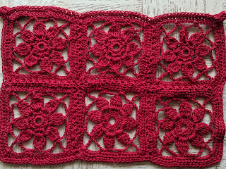 Completed Granny Square Mock Cami