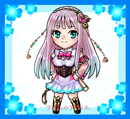 プラムのアトリエ ルルアのアトリエ ルルア エルメリア フリクセル ミニキャラ ちびキャラ イラスト プラムのアトリエ ルルアのアトリエ ルルア エルメリア フリクセル ミニキャラ ちびキャラ イラスト