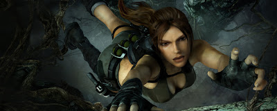 Tomb Raider dual Screen - dual monitor background