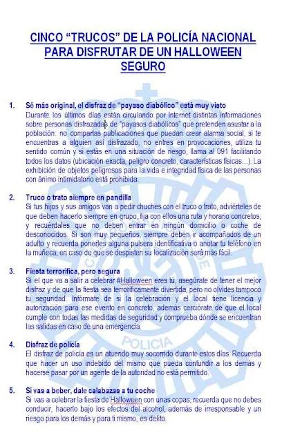 Agresión payaso diabólico La Paterna, bulo, Las Palmas