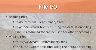  are used to read information from a file inwards Java Difference betwixt FileReader vs FileInputStream inwards Java?