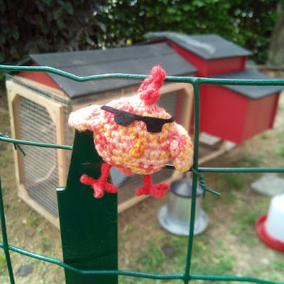 Petite poule facile et rapide au crochet