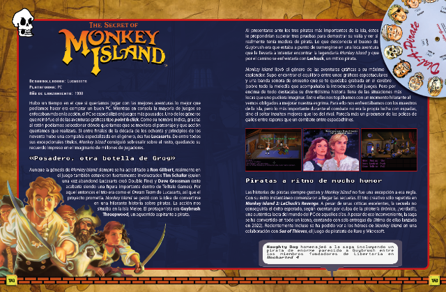 Monkey Island libro Videojuegos