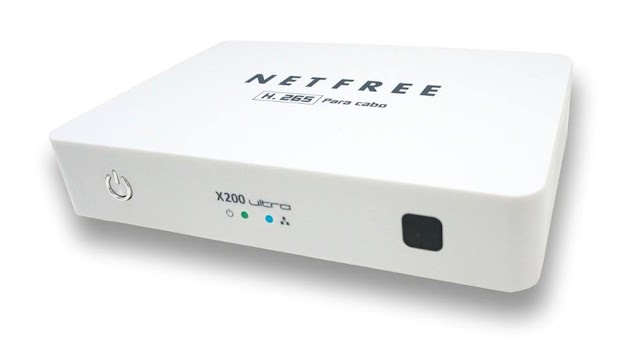 NETFREE NET LINE X200 NOVA ATUALIZAÇÃO V0004 - 22/05/2017