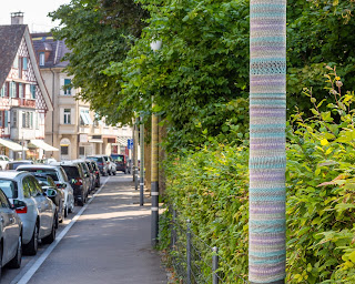 Strassenlaternen in Wollstrümpfen