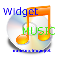 Widget nhạc ẩn hiện khi Click chuột