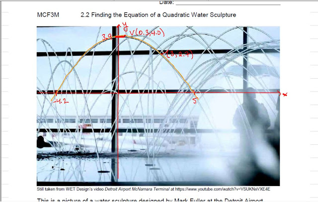 screenshot of quadratic water sculpture notes