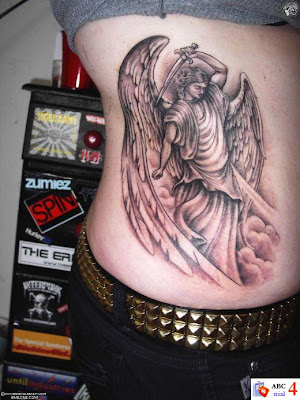 Angel Tattoos Sidebody Tattoos for Girls