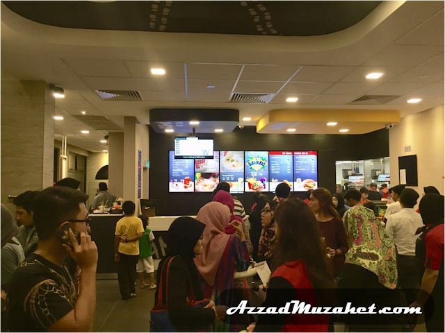McDonald's Putrajaya 24 Hour Counter