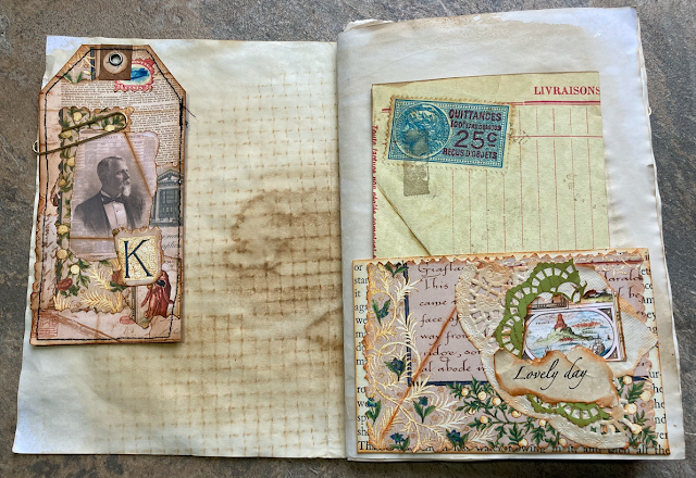 Junk Journal: Pockets & Ageing Documents