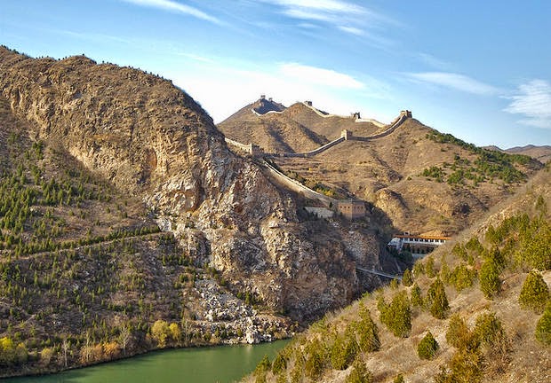 Oh! Di Sini Rupanya Tembok Besar China Ini Berakhir 