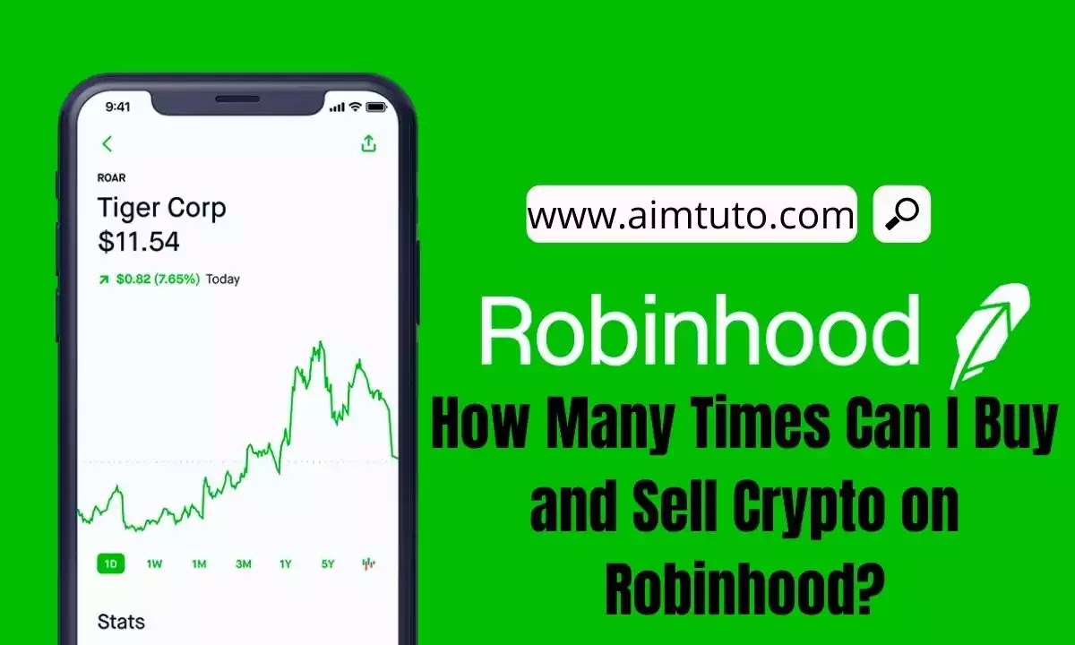 how many times can i buy and sell crypto on robinhood