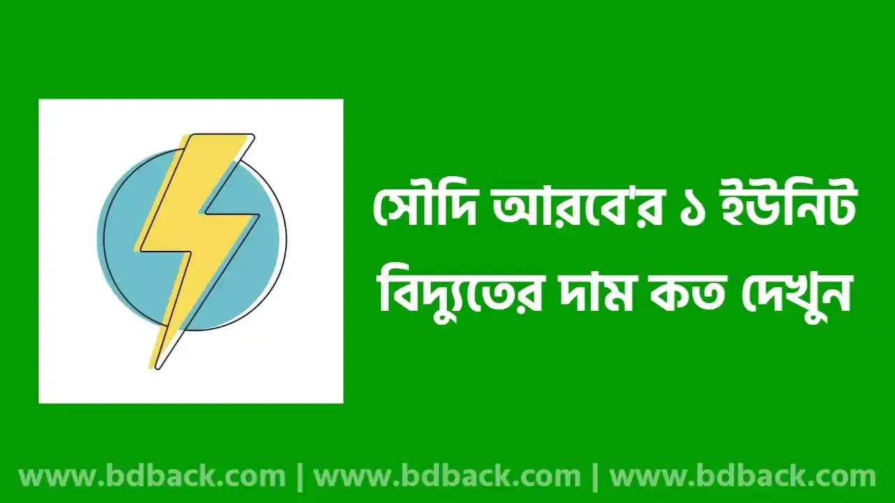 সৌদি আরবে ১ ইউনিট বিদ্যুতের দাম কত ২০২৫ | সৌদি আরবের বিদ্যুৎ বিল কমানোর উপায় 2025
