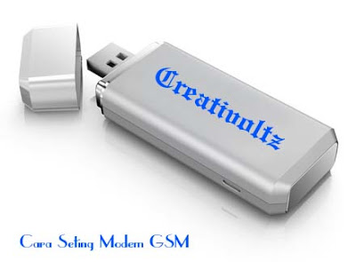 Cara Seting Modem Kartu GSM