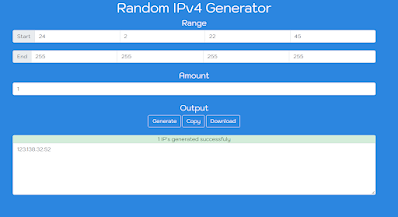 Random IP Generator | Random Ip Address Generator Javascript - Codewithrandom