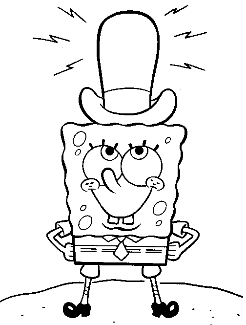 spongebob coloring pages