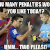 FC Barcelona talking to the referee / Football moments