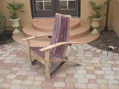 wine barrel adirondack chair plans free