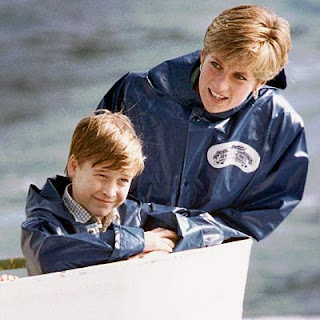 Prince William & His Mother