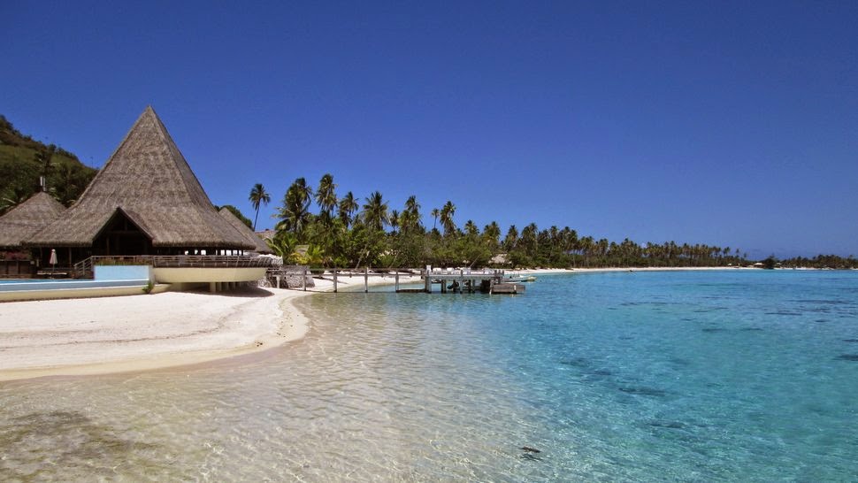 Lobby du Sofitel Moorea Ia Ora Beach Resort