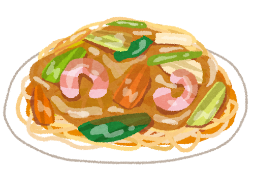 あんかけ焼きそばのイラスト かわいいフリー素材集 いらすとや