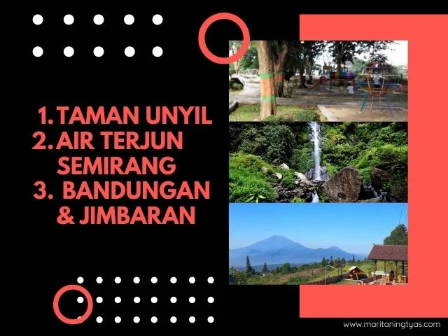 taman unyil  dan air terjun semirang