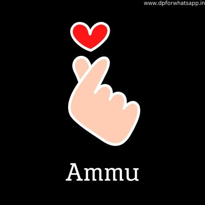 logo ammu name images