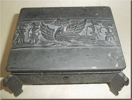 Tin box wayang garuda wisnu - atas
