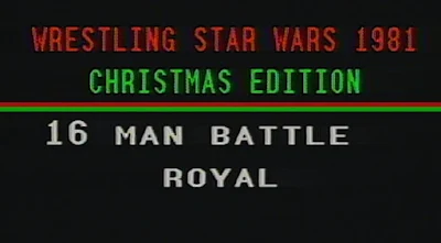 Wrestling Star Wars 1981 Christmas Edition - Battle Royal Graphic