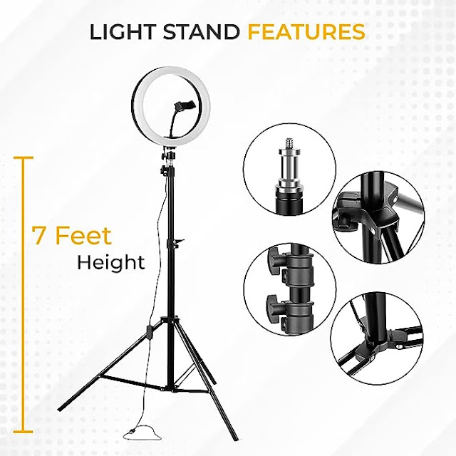 Led Ring Light with 7 Feet Tripod Stand - Buy Now