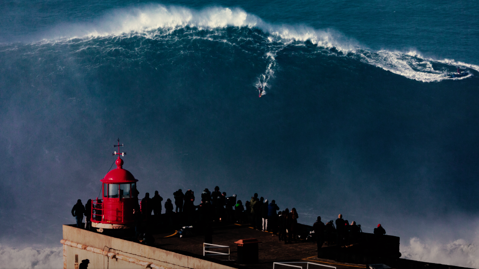 Nazare Tow Surfing Challenge