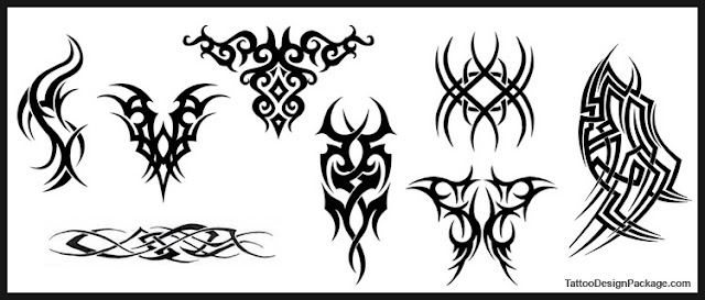 Design tribal tattoo art