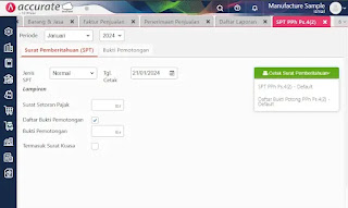 Cara Input Bukti Potong PPh Pasal 4 Ayat 2 di Accurate Online