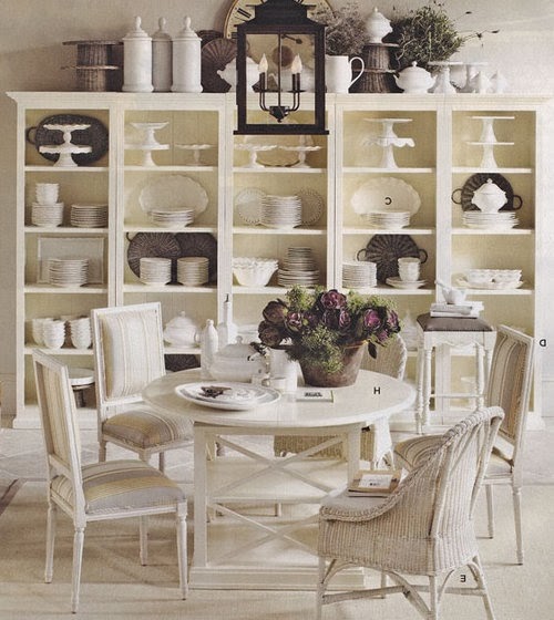 white kitchen decoration