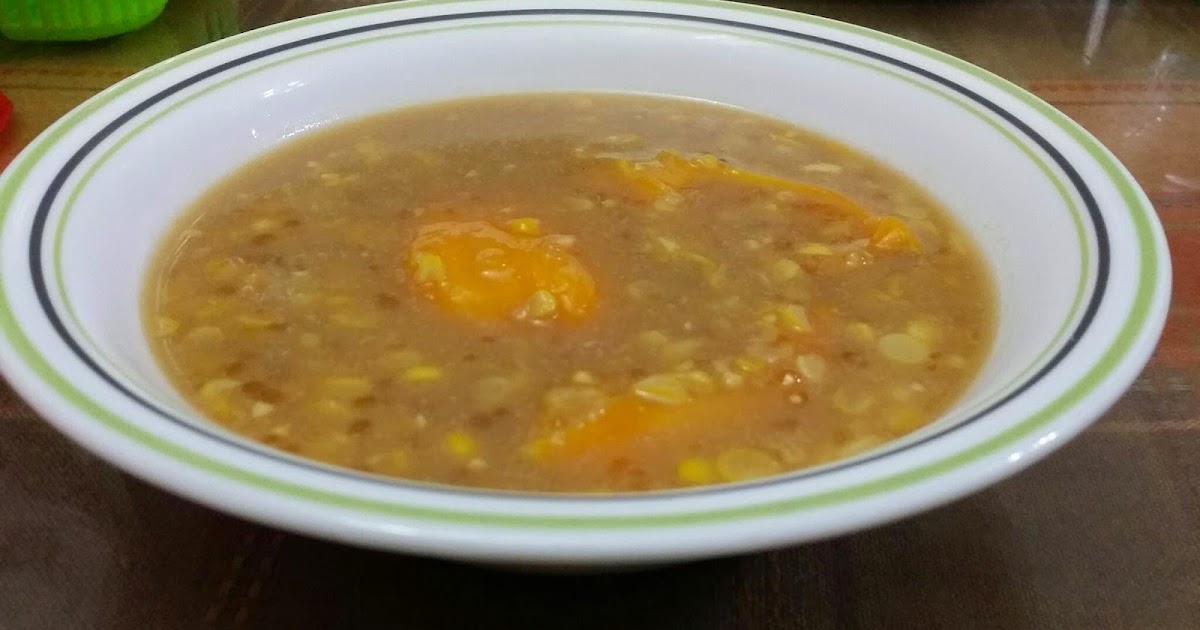 ZULFAZA LOVES COOKING: Bubur jagung nangka madu