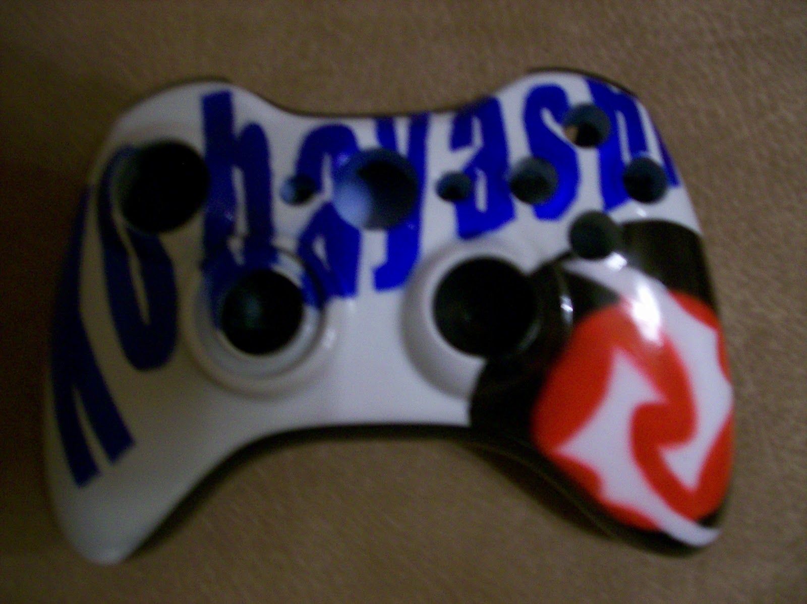 Airbrush Master: Xbox 360 faceplates and controllers