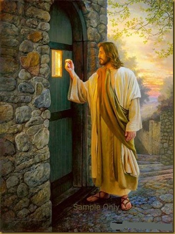 JESUS TOCANDO LA PUERTA