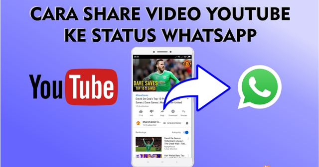 Cara Share Video YouTube ke Status  Whatsapp  Langsung di 