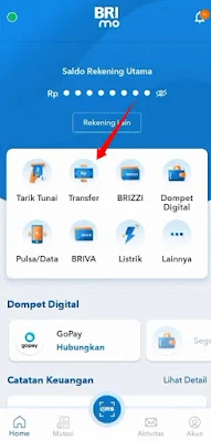 Cara transfer BRImo ke Seabank