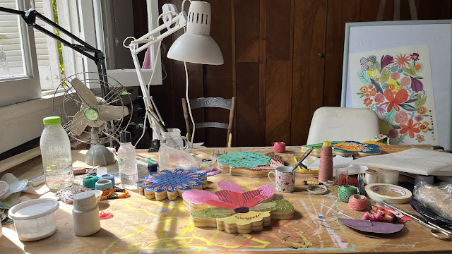 Mi estudio hoy, en La Casuni